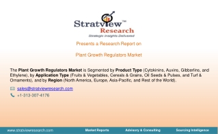 Plant Growth Regulators Market Size, Share, Trend, Forecast, & Industry Analysis