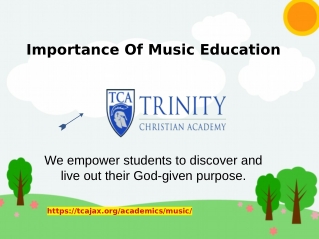 Importance Of Music Education
