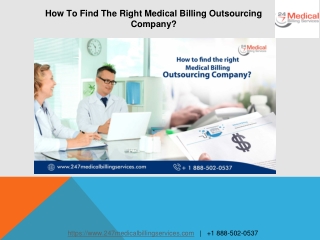 How To Find The Right Medical Billing Outsourcing Company