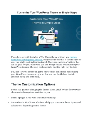 Customize Your WordPress Theme in Simple Steps-converted
