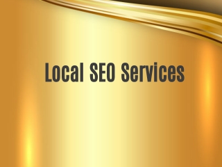 Local SEO Services