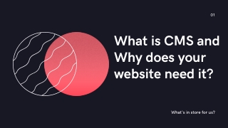 What is CMS and Why does your website need it