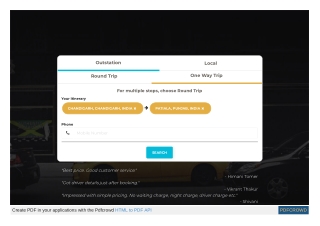 Chandigarh to Patiala Cab | Chandigarh to Patiala Taxi