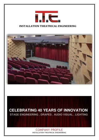 Installation Theatrical Engineering.