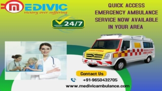 Responsible Ambulance Services from Kolkata to Chennai & Delhi by Medivic