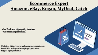 Ecommerce Expert - Amazon, eBay, Kogan, MyDeal, Catch