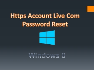 Microsoft Account Password Reset using https://account.live.com/ac