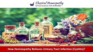 How Homeopathy Relieves Urinary Tract Infection Cystitis?