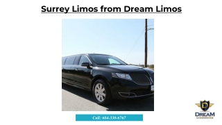 Surrey Limos from Dream Limos