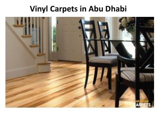 Vinyl Carpets in Abu Dhabi