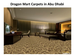 Dragon Mart Carpets in Abu Dhabi