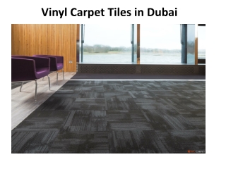 Vinyl Carpet Tiles Dubai