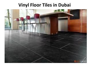 Vinyl floor tiles Dubai