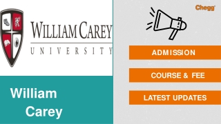 William Carey University - [WCU], Zoram Villa