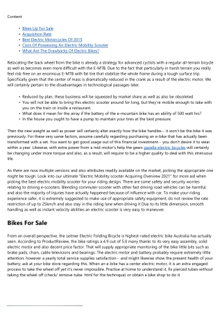 Fat Tire Electric Mountain Bike Advantages And Downsides