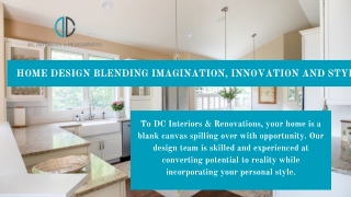 Dc interior and renovations