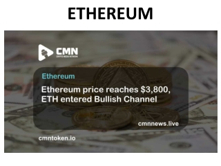 The Best Cryptocurrency to Buy | Ethereum | CMN News | CMN TOKEN