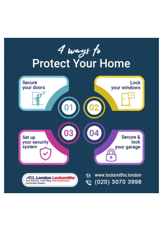 4 Ways To Protect Your Home.