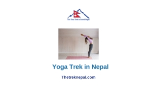 Yoga Trek in Nepal