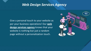 Web Design Services Agency