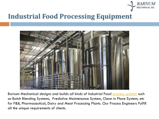 Industrial Processing Equipment