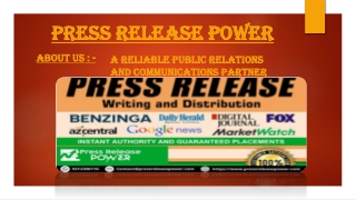 Event Press Release