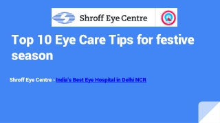 India’s Best Eye Hospital in Delhi NCR