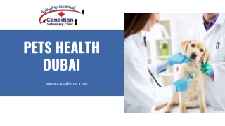 pet health in dubai