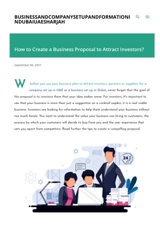 How to Create a Business Proposal to Attract Investors?