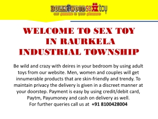 Sex Toys In Raurkela