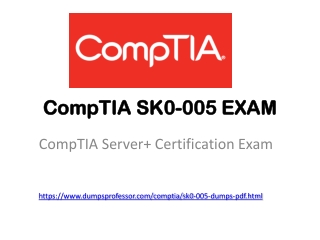 COMPTIA SK0-005 Dumps With Online Test Engine