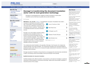 Devnagri is transforming the document translation sector with its next-generation technology