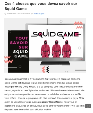 Ces 4 choses à savoir avant de regarder Squid Game