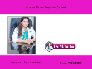 Famous gynecologist in Chennai