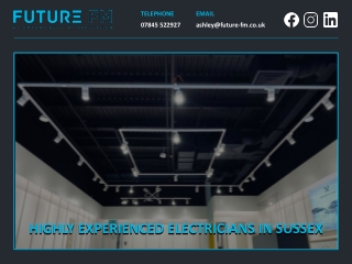 HIGHLY EXPERIENCED ELECTRICIANS IN SUSSEX