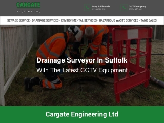 Drainage Surveyor In Suffolk With The Latest CCTV Equipment