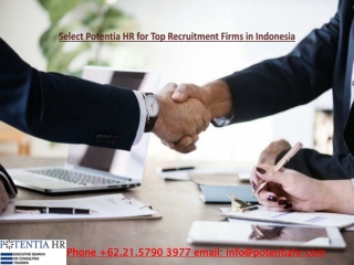 Select Potentia HR for Top Recruitment Firms in Indonesia