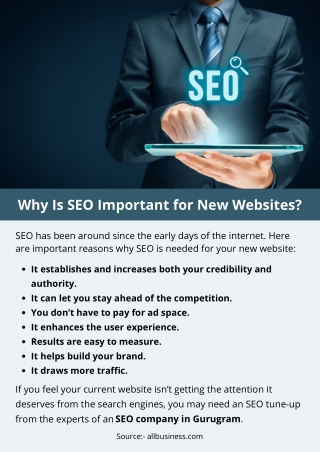 Why Is SEO Important for New Websites