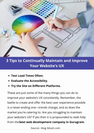 3 Tips to Continually Maintain and Improve Your Website’s UX