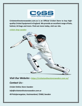 cricket store sweden | Cricketonlinestoresweden.com.se