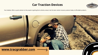 Car Traction Devices Available in USA