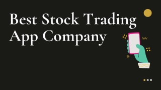 Stock Trading App Company