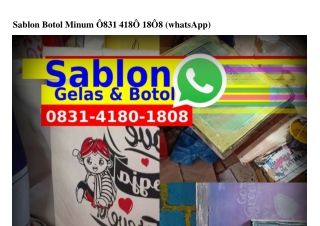 Sablon Botol Minum Ô8౩l·4l8Ô·l8Ô8{WA}