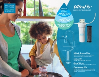UltraFlo™ Portable Water Filtration System