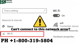 1-800-319-5804, Failed to Connect to Network, How to Fix error can’t connect to network