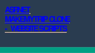 Best MAKEMYTRIP CLONE SCRIPT - WEBSITE SCRIPTS