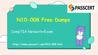 Download 2021 Free CompTIA Network  N10-008 Exam Dumps