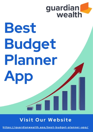 Plan Before Enjoy Later | With Best Budget Planner App - GuardianWealth