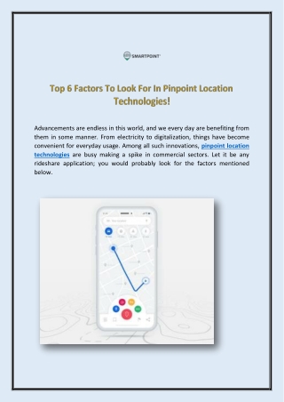 Stop Wasting Time And Start Pinpoint Location Technologies