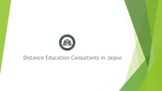 Distance Education Consultancy in Jaipur